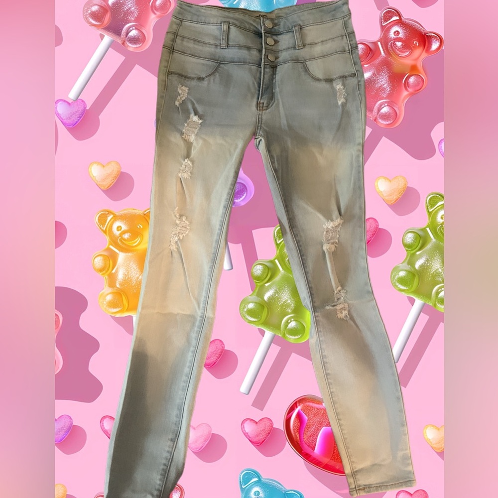 Refuge Distressed Jeans Size 2
